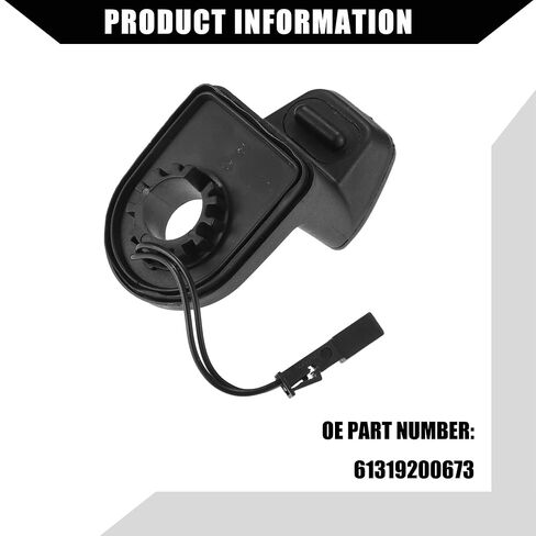 No.61319200673 Tailgate Window Control Switch for BMW 323i 325i 325xi / Rear Door Glass Lifter Micro Switch Button/Durable Plastic / 1 Pcs in Saudi Arabia