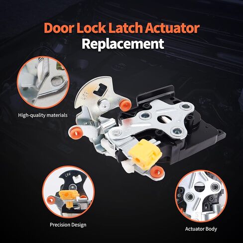 HiSport Door Latch Assembly LH Left Driver Front 15111447 Replacement for Buick Cadillac Chevy GMC Sonoma S10 Pickup Caprice Deville Roadmaster Cruiser in Saudi Arabia