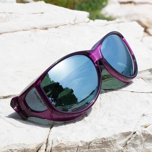 Cocoons Slip Stream (LX) Amethyst Polarized Silver Mirror in Kuwait