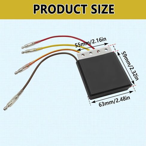 Voltage Regulator Rectifier #2203636 4060173 Compatible With Polaris Scrambler 500 Sportsman 500 Ranger 500 Magnum 500 Big Boss 500 Worker 500 1997-2003 in Saudi Arabia