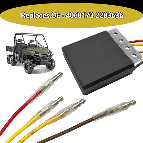 Voltage Regulator Rectifier #2203636 4060173 Compatible With Polaris Scrambler 500 Sportsman 500 Ranger 500 Magnum 500 Big Boss 500 Worker 500 1997-2003 in Saudi Arabia