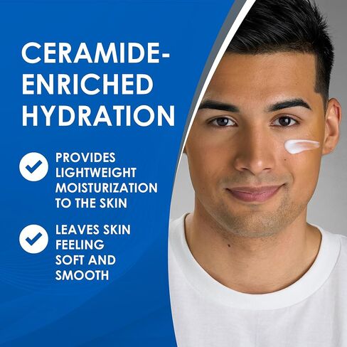 مرطب الوجه اليومي من فانيكريم مع السيراميد وحمض الهيالورونيك - 3 أونصة سائلة - تم تركيبه بدون مهيجات شائعة للأشخاص ذوي البشرة الحساسة in Kuwait