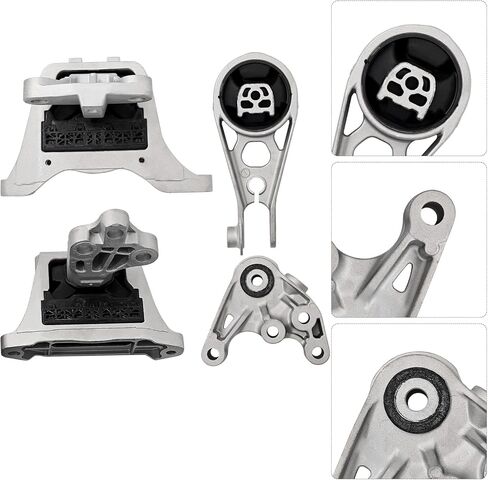 4PCS Engine Mounts & Automatic Transmission Mount Compatible with Chevy Equinox 2018-2024, fits for GMC Terrain 2018-2021 1.5L FWD, Replace# 84884383 84146942 in Kuwait