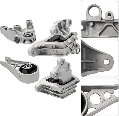 4PCS Engine Mounts & Automatic Transmission Mount Compatible with Chevy Equinox 2018-2024, fits for GMC Terrain 2018-2021 1.5L FWD, Replace# 84884383 84146942 in Kuwait