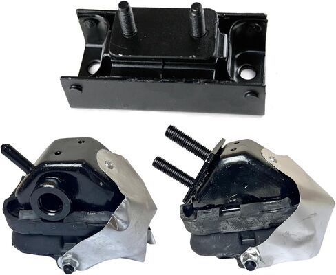 محرك المحرك وحامل ناقل الحركة متوافق مع 2005-2008 Ford F150 4.6L 5.4L 4WD/2006-2008 Lincoln Mark LT 5.4L 4WD AUTO Set 3pc -K2198 |A5518 A5519 A5424 in Saudi Arabia