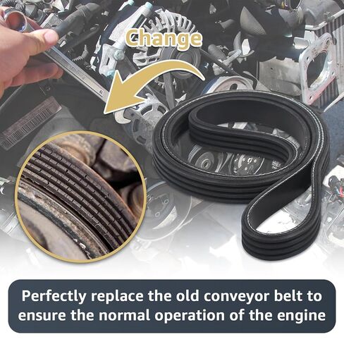 4K378 Standard V-Ribbed Serpentine Belt Compatible with ACDelco Gold Multi-Ribbed Belt for Alternator Power Steering Water Pump in Saudi Arabia