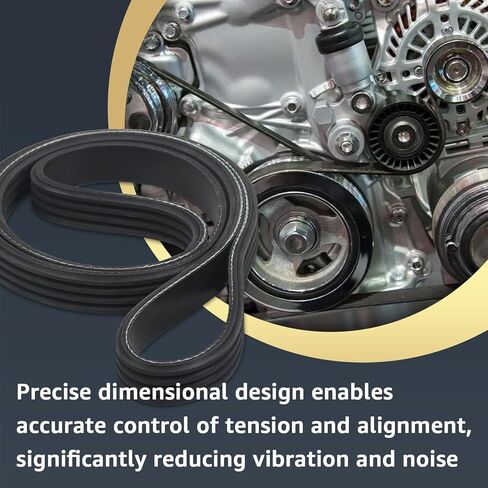 4K378 Standard V-Ribbed Serpentine Belt Compatible with ACDelco Gold Multi-Ribbed Belt for Alternator Power Steering Water Pump in Saudi Arabia