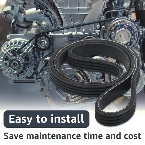 4K378 Standard V-Ribbed Serpentine Belt Compatible with ACDelco Gold Multi-Ribbed Belt for Alternator Power Steering Water Pump in Saudi Arabia