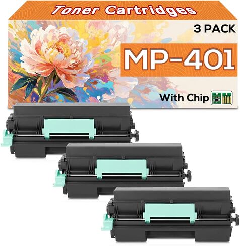 MP401 841886 Toner Cartridge Compatible Replacement for Ricoh MP401 MP402 MP401SPF MP402SPF SP4520DN Printers, High Yield 10,400 Pages 2Packs in Saudi Arabia