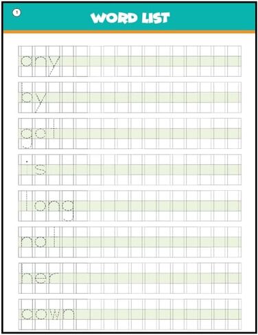 كتاب My First Sight Word بخط اليد الأنيق ومصنف النشاط الممتع in Saudi Arabia