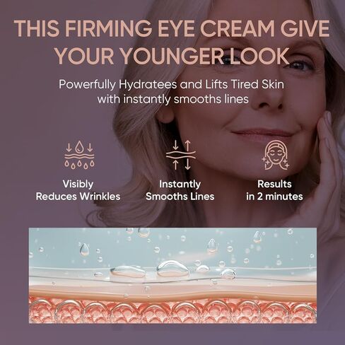 Plexaderm Rapid Reduction Eye Serum - Advanced Formula - Anti Aging Serum Visibly Reduces Under-Eye Bags, Wrinkles, Dark Circles, Fine Lines & Crow's Feet Instantly - (0.25 Fl Oz) in Saudi Arabia