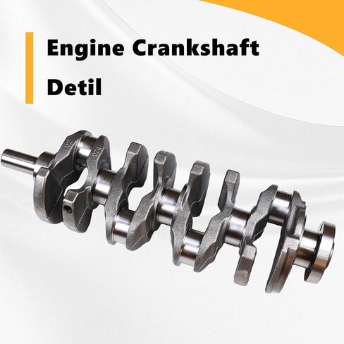 Engine Crankshaft & Bearing Kit Replacement for Hyundai Sonata Tucson Santa Fe Sport 2.4L & Kia Optima Forte Koup Sorento Sportage 2.4L Replace# 23111-2G200 23111-2G230 72RZ6-2GF00 in Kuwait