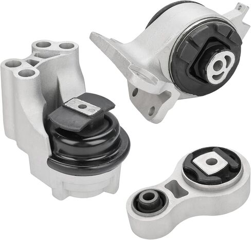 JDMON 3PCS Engine Motor Transmission Mount Replacement for 2010-2012 Ford Fusion 3.5L, 2007-2012 Lincoln MKZ 3.5L Compatible with A5571, A5570, A5653, 7H6Z6038A, 8H6Z6038A, 8H6Z6068A in Saudi Arabia