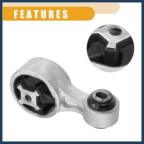Front Engine Motor Mount No.113504BA0A - Car Front Right Torque Strut - for Nissan Rogue 2014-2020 Metal Silver Tone - 1 Pc Stylish Design in Saudi Arabia