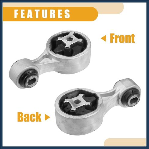 Front Engine Motor Mount No.113504BA0A - Car Front Right Torque Strut - for Nissan Rogue 2014-2020 Metal Silver Tone - 1 Pc Stylish Design in Saudi Arabia