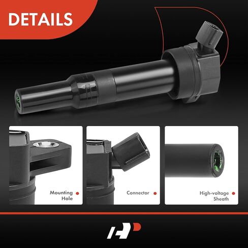 A-Premium Ignition Coil Pack Set of 4 Compatible with Hyundai Elantra 2011-2016, Tucson 2014-2020, Kia Forte 2014-2016, Soul 2012-2019, 1.8L 2.0L Engine in Saudi Arabia