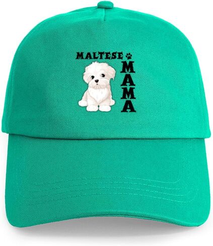 قبعة CafePress Maltese Mama قبعة بيسبول قابلة للتعديل in Saudi Arabia