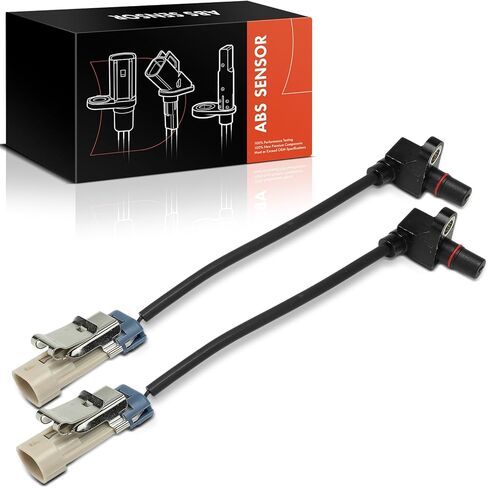 A-Premium 2PCS Front ABS Wheel Speed Sensor Compatible with Cadillac DTS 2009 2010 2011 - Front Driver and Passenger Side in Saudi Arabia