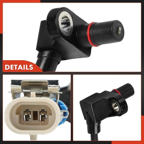 A-Premium 2PCS Front ABS Wheel Speed Sensor Compatible with Cadillac DTS 2009 2010 2011 - Front Driver and Passenger Side in Saudi Arabia
