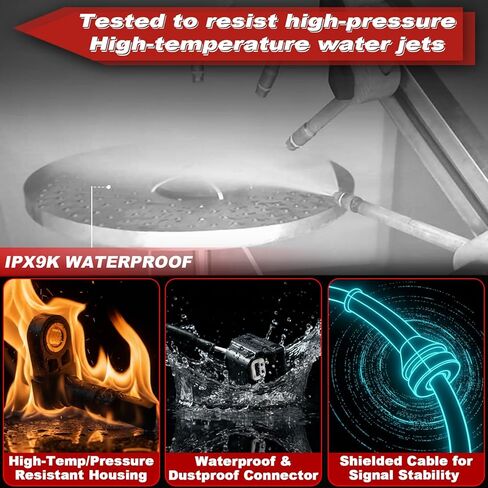 ABS Wheel Speed Sensor 1Pc: Front Left & Right Compatible with Nissan 2013-2020 Pathfinder V6 3.5L, INFINITI 2014-2019 QX60 V6 3.5L in Kuwait