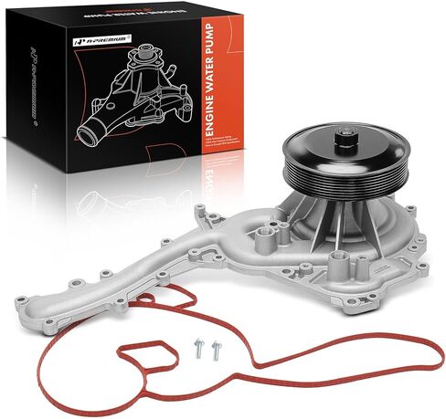 مضخة مياه للمحرك A-Premium مع حشية وبكرة متوافقة مع Ford F-250 Super Duty، F-350 Super Duty، F-450 Super Duty، F-550 Super Duty، 2017 2018 2019، 6.7 لتر، يستبدل # HC3Z8501A in Saudi Arabia