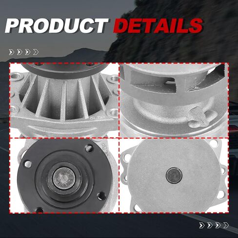 مضخة مياه المحرك للسيارات مع حشية 41057 252-284 متوافقة مع BMW E34 E36 E39 E46 E53 M3 X1 X3 X5 Z3 Z4 1 3 5 Series 2.0L 2.5L 3.0L L6 المحرك 1991-2016 in Saudi Arabia