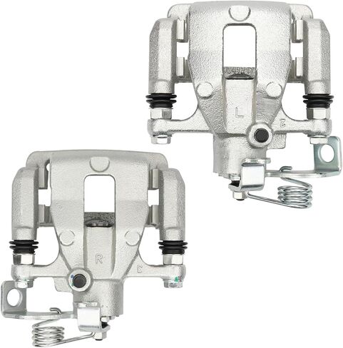 19B6792 19B6793 Rear Disc Brake Caliper Assembly Compatible with 2012-2014 for Dodge Attitude, 2012-2017 for Hyundai Accent Rear Driver & Passenger Side Disc Brake Caliper in Saudi Arabia