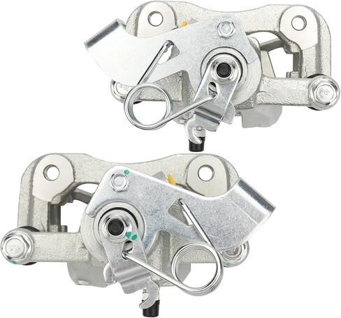 19B6792 19B6793 Rear Disc Brake Caliper Assembly Compatible with 2012-2014 for Dodge Attitude, 2012-2017 for Hyundai Accent Rear Driver & Passenger Side Disc Brake Caliper in Saudi Arabia