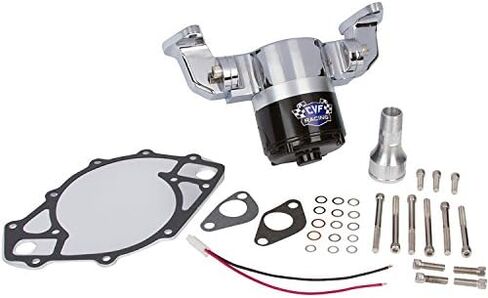 Replacement for Ford Small Block Electric Water Pump - 35 GPM, Chrome Aluminum, 289, 302, 351W, 5.0L, 5.8L in Kuwait