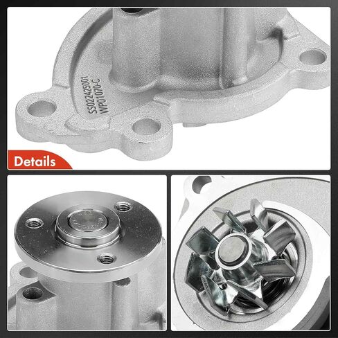 A-Premium Engine Water Pump W/Gasket Compatible with Nissan Versa 2020-2022, Kicks 2018-2022, 1.6L in Saudi Arabia