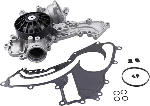مضخة مياه متوافقة مع Mercedes-Benz 2011-14 CL550 CL63، 2012-18 CLS550، 2012-17 E550، 2014-16 و2012-15 E63، 2016-19 GLE63، 2017-19 GLS550، استبدال OE # 2782000501 2782000701 in Saudi Arabia