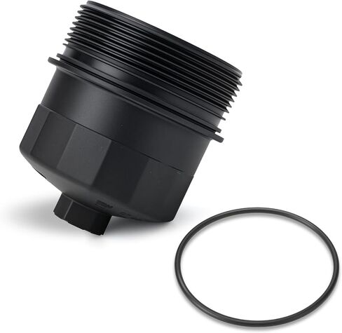 11427521353 Oil Filter Housing Cap Engine Cover Assembly for BMW 750Li 745Li 645Ci 745i 545i 550i 750i 650i 760i 760Li X5 Alpina B7 Replace# 917-072 V20-1225 11420151457 SK121442 in Kuwait