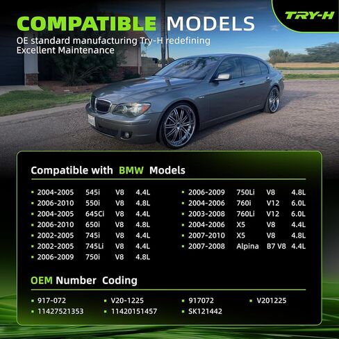 11427521353 Oil Filter Housing Cap Engine Cover Assembly for BMW 750Li 745Li 645Ci 745i 545i 550i 750i 650i 760i 760Li X5 Alpina B7 Replace# 917-072 V20-1225 11420151457 SK121442 in Kuwait