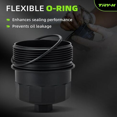 11427521353 Oil Filter Housing Cap Engine Cover Assembly for BMW 750Li 745Li 645Ci 745i 545i 550i 750i 650i 760i 760Li X5 Alpina B7 Replace# 917-072 V20-1225 11420151457 SK121442 in Kuwait