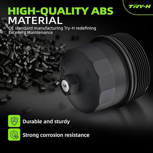 11427521353 Oil Filter Housing Cap Engine Cover Assembly for BMW 750Li 745Li 645Ci 745i 545i 550i 750i 650i 760i 760Li X5 Alpina B7 Replace# 917-072 V20-1225 11420151457 SK121442 in Kuwait