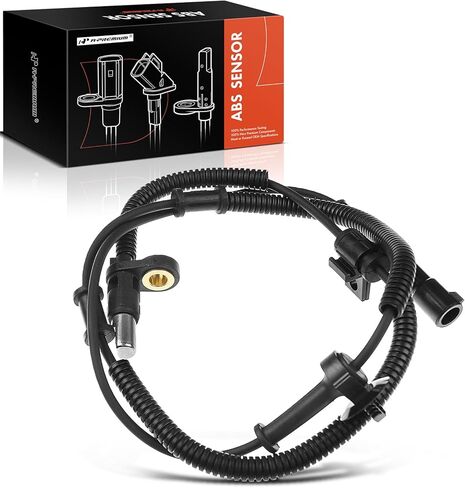 مستشعر سرعة العجلات A-Premium ABS متوافق مع موديلات Ford - من أجل F-250 Super Duty/F-350 Super Duty 2005 2006 2007، التقاط الكابينة، RWD - السائق الأمامي وجانب الراكب، استبدال # 5C3Z2C204AB، 5C342C204A in Saudi Arabia