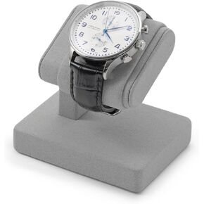 Microfiber Watch Display Stand T-bar Watch Stand Holder Organizer For Men And Women Wristwatch, Bracelet,Storage Display Rack (Black) in Kuwait