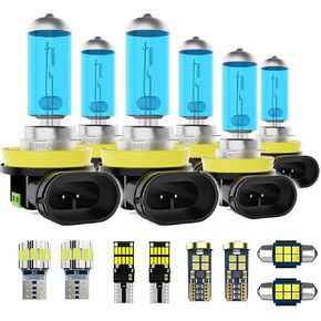 Light Bulbs Compatible With Toyota Tacoma 1998-2015 Halogen Headlight Bulbs,9003 High Low Beam Headlights Halogen Light Bulb, Super Bright 6000K White,2 Pack in Kuwait