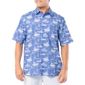 Guy Harvey Men's Mariner Short Sleeve Performance Fishing Shirt in Kuwait