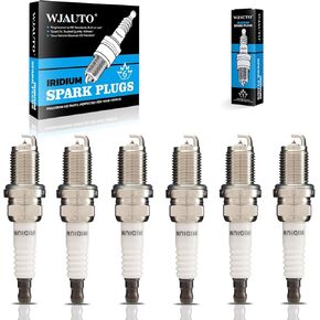 Iridium Spark Plugs 6 Pack, Pre-Gapped Sparkplugs OEM Replacement for Acura CL MDX RL TL Honda Accord Odyssey Pilot Ridgeline Saturn Vue 3.0L 3.2L 3.5L V6 in Kuwait