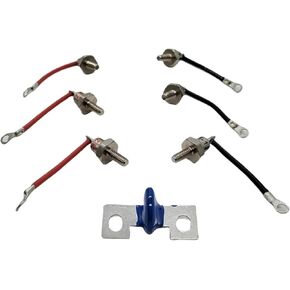 1 قطعة RSK2001 RSK1001 25A مولد ديود المعدل عدة مع مكثف لقطع غيار المولد (RSK2001) in Kuwait