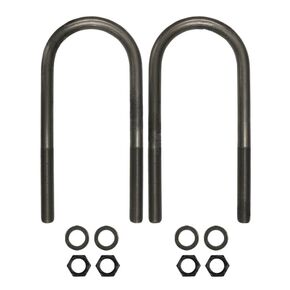 Belgrade Parts & Service, Inc. Heavy Duty Ubolt kit 3/4in X 4in X 10-3/8in Round Replaces K241570257, K241570270 in Kuwait