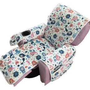 غطاء كرسي استرخاء للأطفال من RBSC Home فقط مضاد للانزلاق ومقاوم للماء للأطفال مقاس 14 بوصة غطاء كرسي استرخاء للفتيات in Kuwait