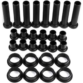 Complete 28-Piece Control Arm Bushing Kit (8 Lower + 20 A-Arm) - Compatible with 1996-2018 Polaris Sportsman 335 400 450 500 570 800, Replaces 5439270 5438895 in Kuwait