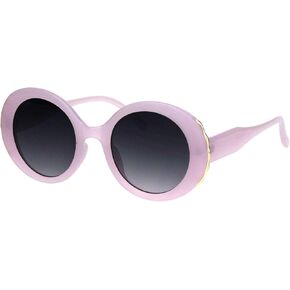 Womens Vintage Fashion Sunglasses Oversized Round Designer Style Shades in Kuwait