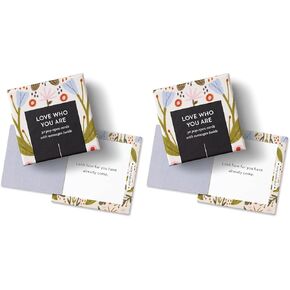 Compendium ThoughtFulls Pop-Open Cards – Live Inspired – 30 Pop-Open Cards, Each with a Different Inspiring Message Inside, 2.25" x 2.25" in Kuwait