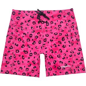 Sprints Womens Flexion 5" Compression Shorts with Pockets, Drawcord & Silicone Lined Hem in Kuwait