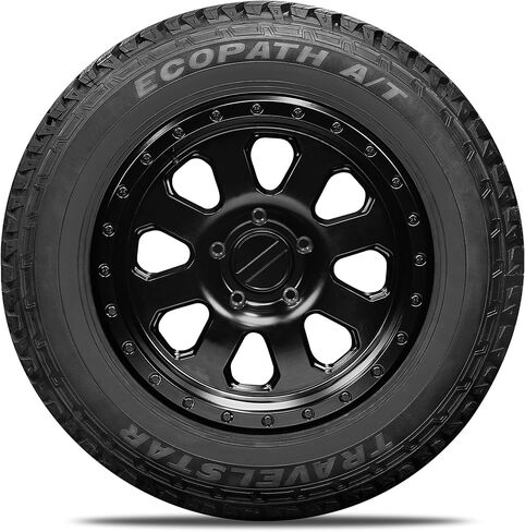 مجموعة من 4 إطارات Travelstar Ecopath AT LT275/70R18 125/122S10 Ply Load Range E، مناسبة لجميع التضاريس لجميع المواسم للشاحنات الخفيفة، الإطارات فقط، تتضمن ضمانًا لمدة 3 سنوات ضد مخاطر الطريق in Kuwait