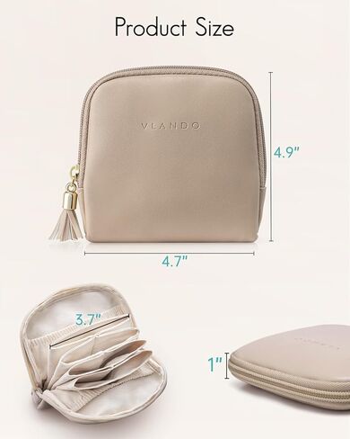 Vlando Small jewelry pouch and makeup pouch in Saudi Arabia