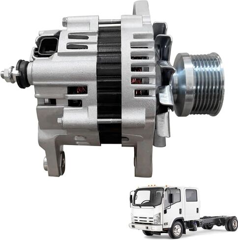LR1110-733C Alternator 12V 110A Compatible with Isuzu NPR NQR NRR NPR-HD 2007-2015 8980750250 LR1110733 in Kuwait